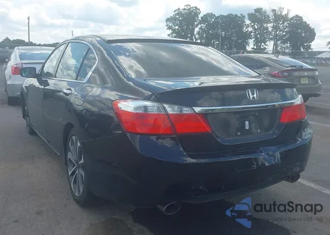 2013 Honda Accord Sport from USA, damaged, VIN 1HGCR2F56DA187392